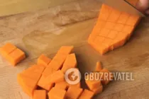 Салат з карамелізованим гарбузом - Крок 1 Салат з карамелізованим гарбузом - Крок 1