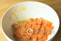 Салат з карамелізованим гарбузом - Крок 3 Салат з карамелізованим гарбузом - Крок 3