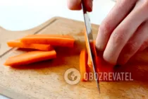 Теплый салат с тыквой - Шаг 4 Теплый салат с тыквой - Шаг 4