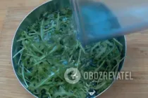 Салат с тыквой и рукколой - Шаг 4 Салат с тыквой и рукколой - Шаг 4