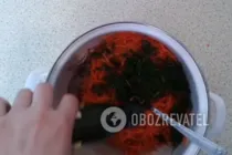 Салат с тыквой и помидорами - Шаг 6 Салат с тыквой и помидорами - Шаг 6