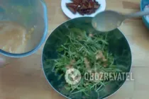 Салат с тыквой и рукколой - Шаг 11 Салат с тыквой и рукколой - Шаг 11