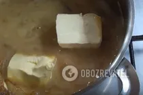 Горіховий щербет на згущеному молоці - Крок 4 Горіховий щербет на згущеному молоці - Крок 4