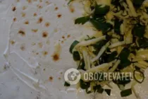 Ліниві кутаби із лаваша - Крок 6 Ліниві кутаби із лаваша - Крок 6