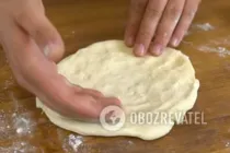 Лобиани с вареной фасолью - Шаг 6 Лобиани с вареной фасолью - Шаг 6