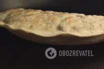 Кутабы с мясом и гранатом - Шаг 7 Кутабы с мясом и гранатом - Шаг 7