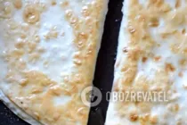 Ліниві кутаби із лаваша - Крок 7 Ліниві кутаби із лаваша - Крок 7