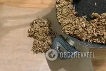 Быстрые козинаки из семечек - Шаг 5 Быстрые козинаки из семечек - Шаг 5