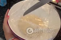 Ачма с сыром и шоколадом - Шаг 3 Ачма с сыром и шоколадом - Шаг 3