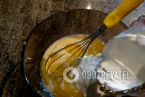 Круглая гата на сметане - Шаг 2 Круглая гата на сметане - Шаг 2
