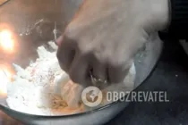 Круглая гата с орехами - Шаг 3 Круглая гата с орехами - Шаг 3