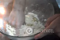 Круглая гата с орехами - Шаг 4 Круглая гата с орехами - Шаг 4