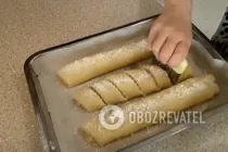 Гата с орехами - Шаг 9 Гата с орехами - Шаг 9
