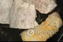 Рыба запеченная под молочным соусом - Шаг 1 Рыба запеченная под молочным соусом - Шаг 1