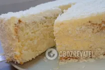 Кокосовый торт - Шаг 10 Кокосовый торт - Шаг 10