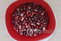 Салат куриный с виноградом - Шаг 9 Салат куриный с виноградом - Шаг 9