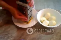 Салат з крабовими паличками та ананасом - Крок 1 Салат з крабовими паличками та ананасом - Крок 1