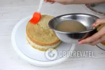 Торт з кокосовою стружкою - Крок 16 Торт з кокосовою стружкою - Крок 16