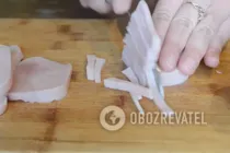 Салат з ананасом без курки - Крок 1 Салат з ананасом без курки - Крок 1