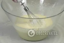 Торт з персиками та вершками - Крок 3 Торт з персиками та вершками - Крок 3