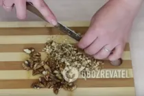 Салат куриный с виноградом - Шаг 5 Салат куриный с виноградом - Шаг 5