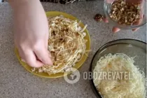 Салат з курки з ананасами та сиром - Крок 5 Салат з курки з ананасами та сиром - Крок 5