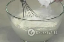 Торт з персиками та вершками - Крок 6 Торт з персиками та вершками - Крок 6