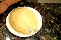 Салат з куркою і виноградом шарами - Крок 6 Салат з куркою і виноградом шарами - Крок 6