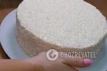 Кокосовый торт - Шаг 9 Кокосовый торт - Шаг 9