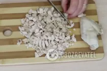 Салат куриный с виноградом - Шаг 1 Салат куриный с виноградом - Шаг 1
