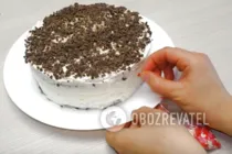Торт со смородиной и сметаной - Шаг 10 Торт со смородиной и сметаной - Шаг 10