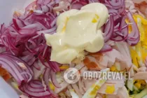 Салат з ананасом - Крок 8 Салат з ананасом - Крок 8