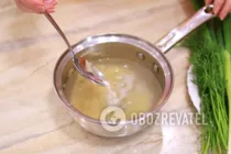 Салат из печени трески с рисом - Шаг 1 Салат из печени трески с рисом - Шаг 1