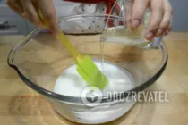 Йогуртовий торт з персиками - Крок 11 Йогуртовий торт з персиками - Крок 11