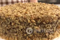 Шоколадний торт з горіхами - Крок 13 Шоколадний торт з горіхами - Крок 13