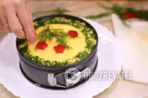 Салат из печени трески с рисом - Шаг 13 Салат из печени трески с рисом - Шаг 13