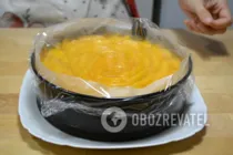 Йогуртовий торт з персиками - Крок 18 Йогуртовий торт з персиками - Крок 18