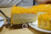 Йогуртовий торт з персиками - Крок 19 Йогуртовий торт з персиками - Крок 19