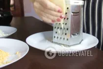 Салат з крабовими паличками шарами - Крок 3 Салат з крабовими паличками шарами - Крок 3
