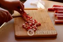 Салат з ківі та крабовими паличками - Крок 3 Салат з ківі та крабовими паличками - Крок 3