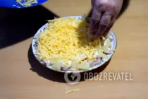 Салат з ананасами і курячою грудкою - Крок 4 Салат з ананасами і курячою грудкою - Крок 4