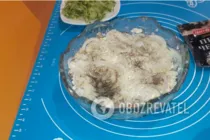 Салат с консервами и рисом - Шаг 3 Салат с консервами и рисом - Шаг 3