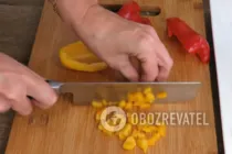 Салат с морепродуктами и рисом - Шаг 3 Салат с морепродуктами и рисом - Шаг 3
