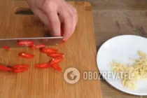 Салат с морепродуктами и рисом - Шаг 4 Салат с морепродуктами и рисом - Шаг 4