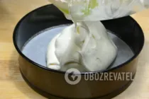 Йогуртовий торт з персиками - Крок 5 Йогуртовий торт з персиками - Крок 5