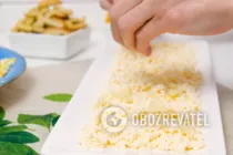 Салат з крабовими паличками на Новий рік - Крок 5 Салат з крабовими паличками на Новий рік - Крок 5