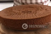 Шоколадний торт з горіхами - Крок 5 Шоколадний торт з горіхами - Крок 5