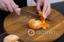 Торт с мандаринами - Шаг 6 Торт с мандаринами - Шаг 6
