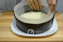 Йогуртовий торт з персиками - Крок 7 Йогуртовий торт з персиками - Крок 7