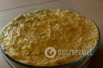 Салат з виноградом, куркою і сиром - Крок 7 Салат з виноградом, куркою і сиром - Крок 7
